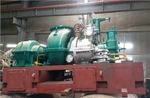1000KW Yoğuşmalı Buhar Türbini ve Jeneratörü